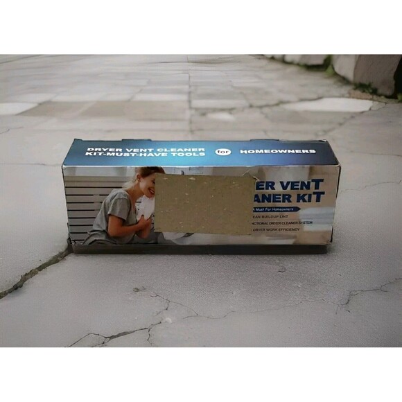 Long Flexible Brush Dyer Vent Lint Cleaning Kit Hose Dryer Vent Lint Remover - Picture 3 of 11